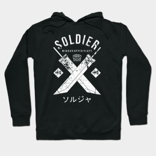 Soldier midgar upper plate Hoodie